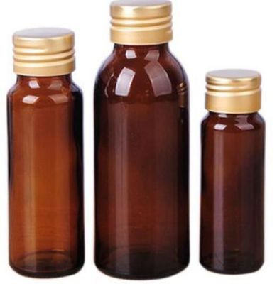 Soda Kireç Cam 20 Ml Oral Sıvı Şişe Berrak ve Amber