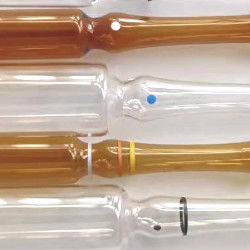 Hafif Eriyebilir Cam Boş Cam Ampuller Düz Boyun 1ml