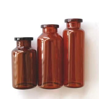 Küçük kehribar Cam Tüp Şişeler 2ml-50ml AQL Seviyesi