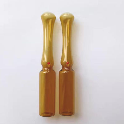 Şeffaf İlaç Cam Ampul Küçük Mühürlü Cam Şişeler 20ml