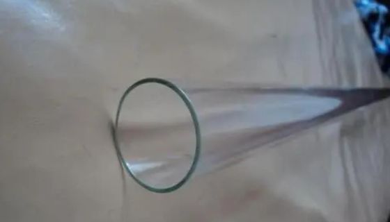 10.75-22.50mm Cam Borosilikat Tüp Şeffaf Tıbbi Kullanım