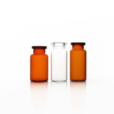 Özelleştirilmiş Şeffaf Cam Tüp Şişeleri Kapasitesi 1ml-10ml