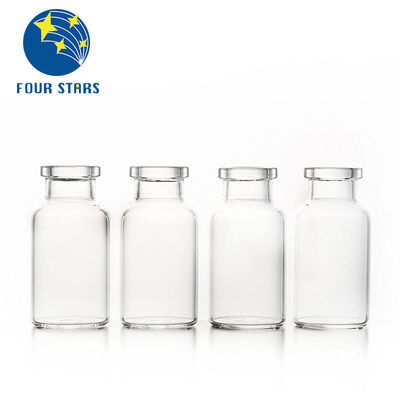 Sıvı / Toz için Nötr Borosilikat Cam Tüp Flakon Şişe 30ml