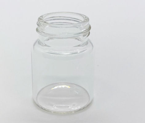 Boru Şeklindeki Vidalı Kapaklı Şişeler Çap 25.75mm 35mm Yükseklik