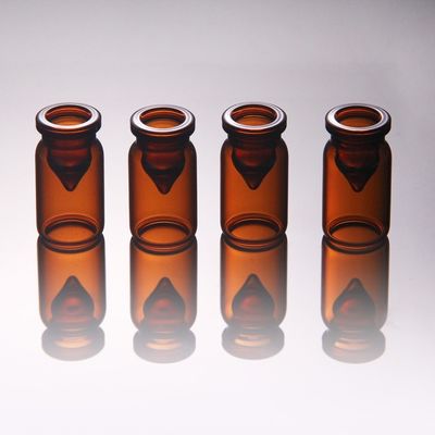 Pürüzsüz Minik Cam Şişeler 3ml kehribar Cam İlaç Şişeleri