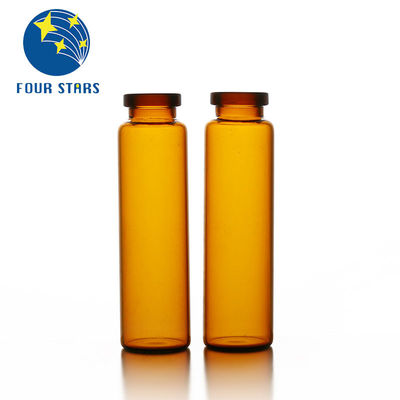 Isıya Dayanıklı Oral Sıvı Şişe kehribar 15ml Cam Şişeler