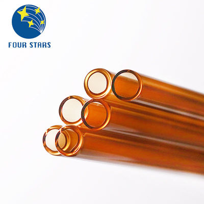 Farmasötik kehribar Kimya Cam Tüp 1-20ml Borosil Test Tüpü