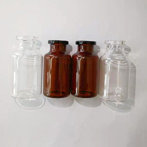 Kauçuk Tıpalı Küçük Cam Flakonlar 20 Ml Flakon Ve Kapaklar ODM