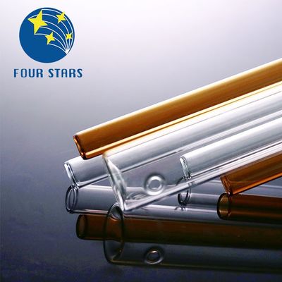 Kolay Açık Uçlu kehribar Cam Tüp Şeffaf 1ml-20ml ODM