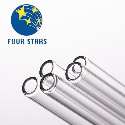 Borosilikat 13mm Cam Boru Yüksek Dayanıklılık Uzun Cam Tüp Kimyası