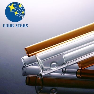 Büyük Çaplı Borosilikat Cam Boru Sıcaklığa Dayanıklı SGS