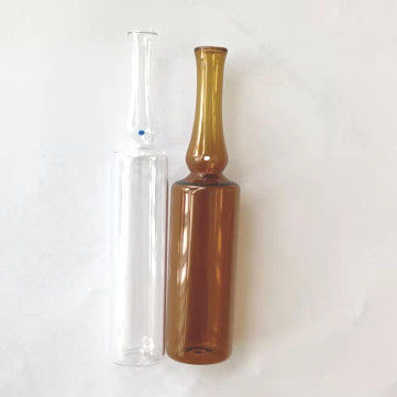 Enjeksiyon için Şeffaf kehribar Boş Cam Ampuller 10ml